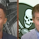 Domonique Foxworth (l.) claims he was trolling the Mad Dog (r.) when disparaging Larry Bird on ‘First Take’
